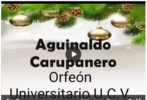 AGUINALDO CARUPANERO