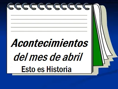 Acontecimientos abril