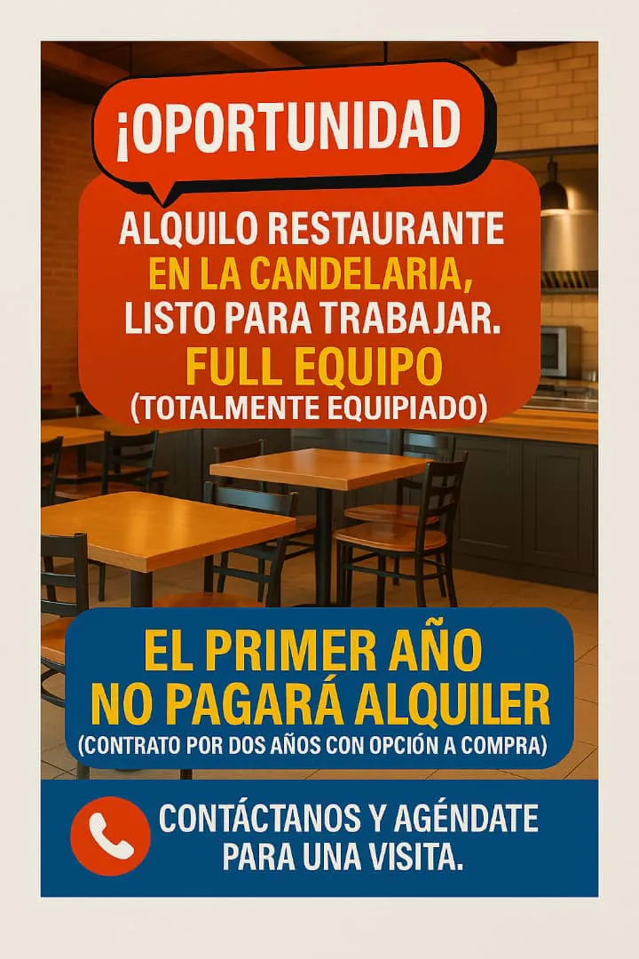 restaurant alquiler