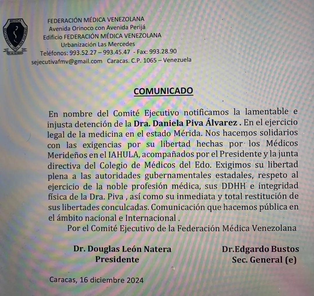 Comunicado FMV