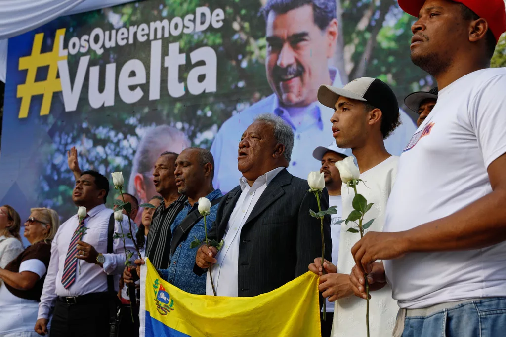 maduro y su militancia