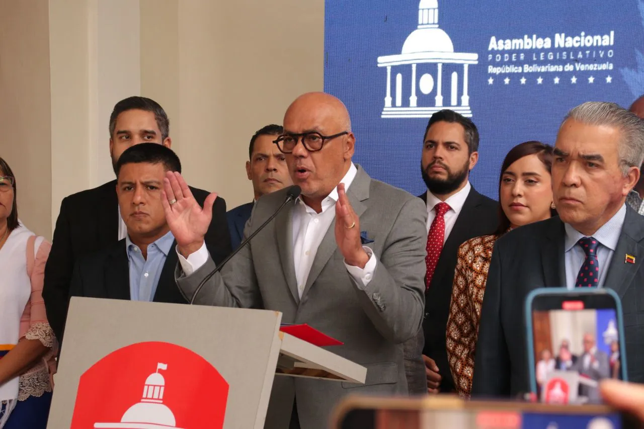 Jorge Rodríguez, presidente de la Asamblea Nacional (Cortesía)