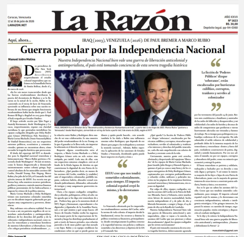 LA RAZON