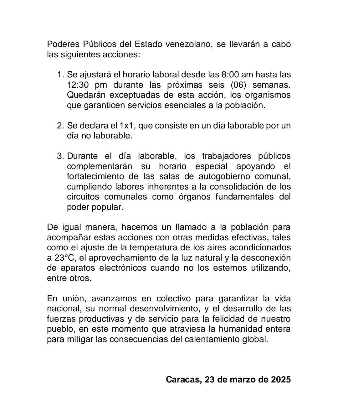 REDUCCION JORNADA LABORAL