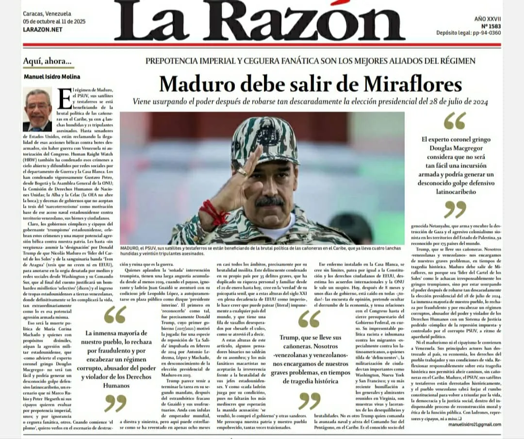 Manuel Isidro La Razon