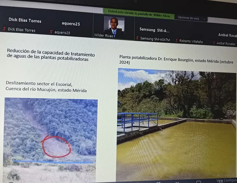 Planta potabilizadora en el Estado Mérida (Cortesía)