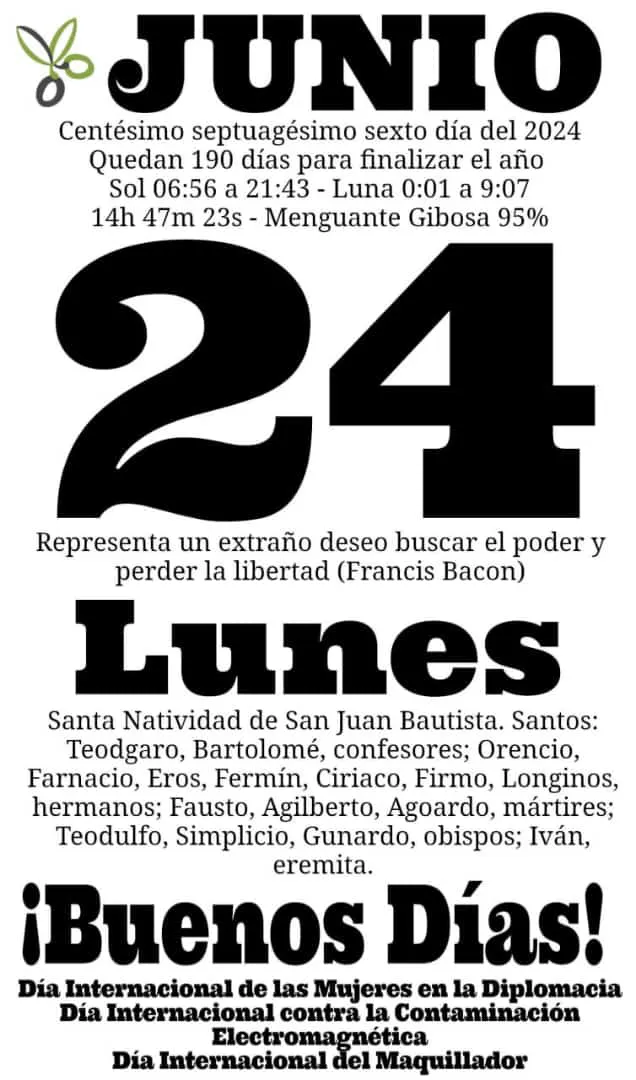 24 junio