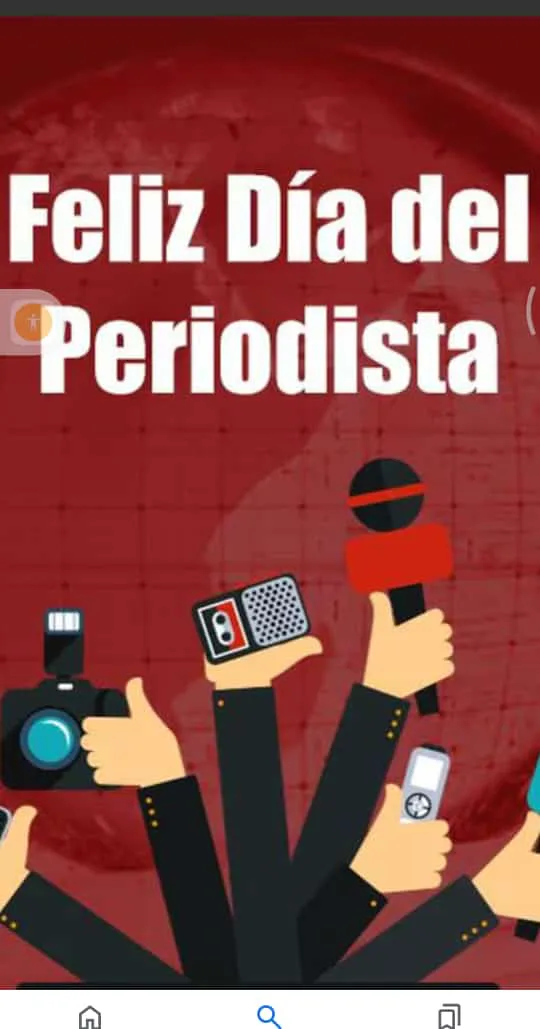 FELIZ DIA DEL PERIODISTA