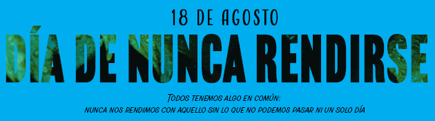 Dia de nunc rendirse