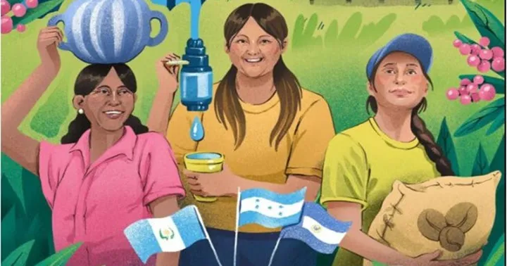 Tres mujeres protegen el agua