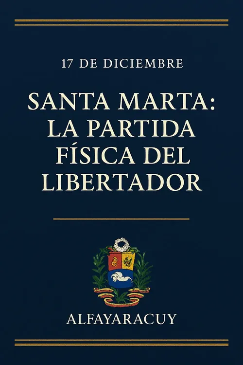 muerte del libertador