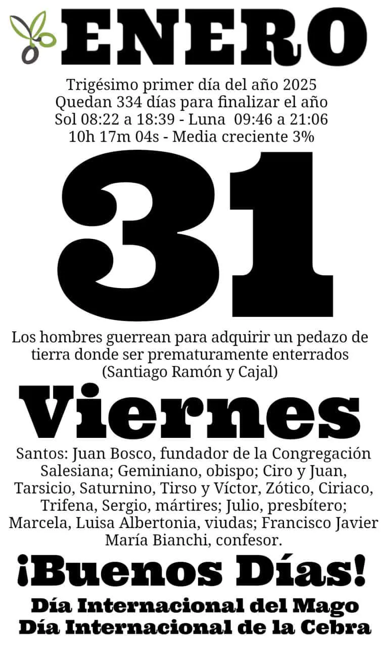 31ENERO