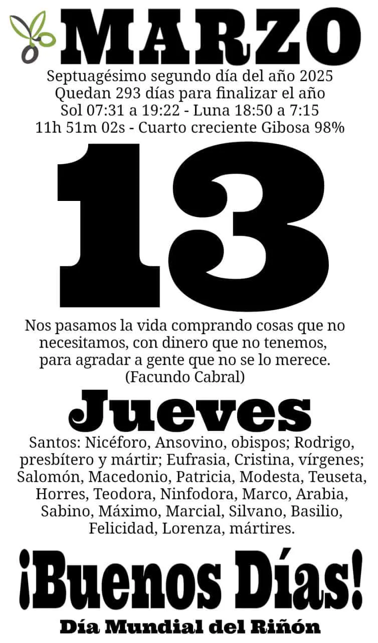 13marzo