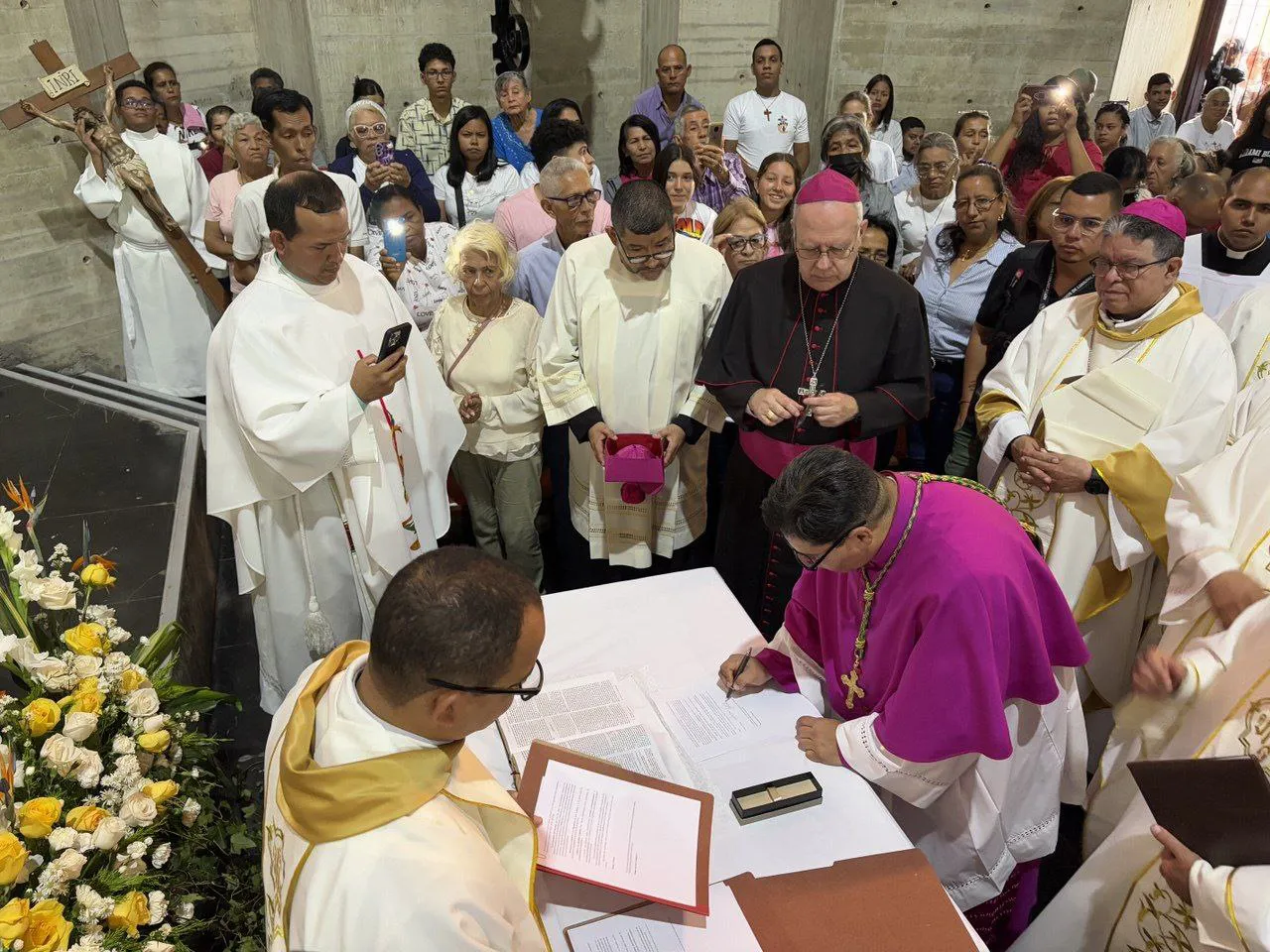 Firma y juramento eclesiastico