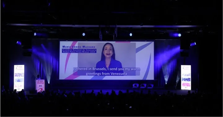 María Corina Europa