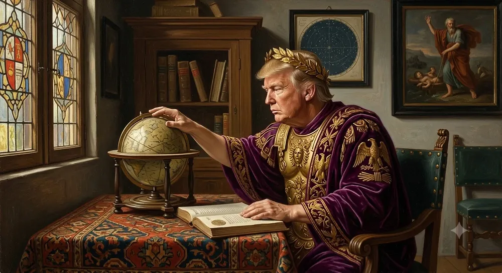 Donal Trump el Astronomo